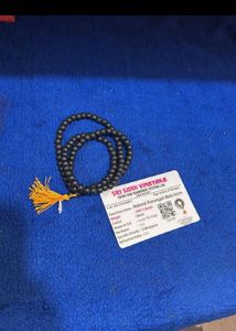 Natural Pyrite Bracelet And Karungali Mala