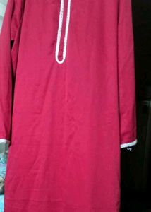 Maroon Colour Kurti Pant Sets.
