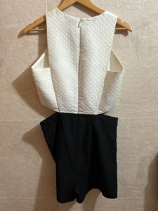 Jumpsuit black And White