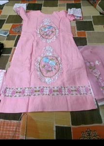 Heavy Work Kurta Pant Set