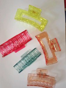 5 Combo Hair Claw Clips