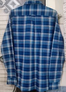 U.S. Polo Assn. Blue Plaid Shirt - XL