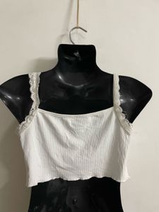 Vintage White Lace Cami