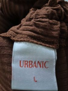 Ribbed Mock Neck Tank Top