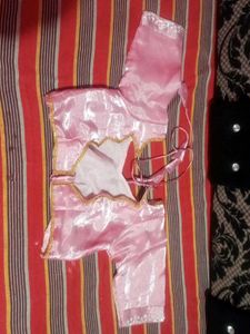 Pink Embellished Saree