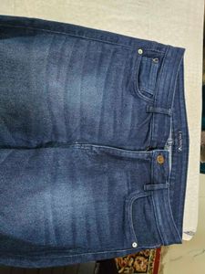 Dark Blue Denim Jeans