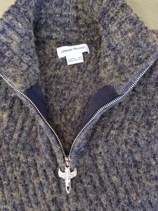 Vintage Wool Zip Urban Revivo Cardigan