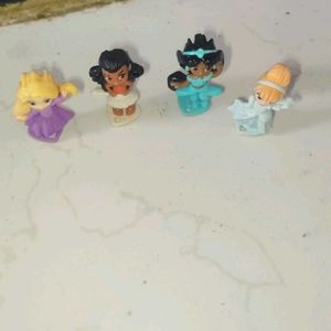 Disney Princess Figurine Set 4