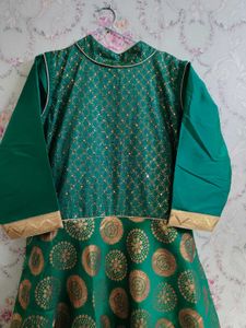 Pretty Green Gown
