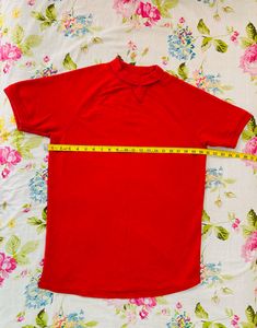 Turtle neck T-Shirt (Orange)