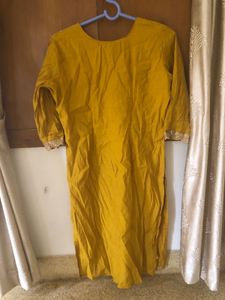 Mustard kurta set⭐️