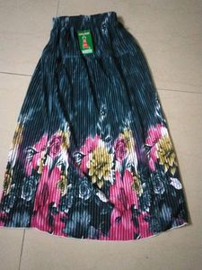 8 To 9 Years Girls Spring Skirt, Length 29 Inches