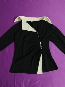 Asymmetrical Workwear Top