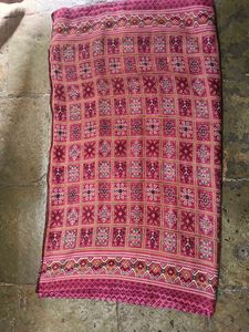 Vintage Pink Patterned Fabric