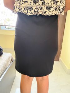 Classic Black Pencil Skirt