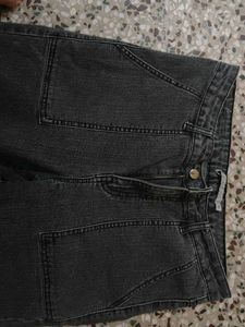 Gray Pocket Jeans