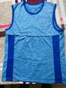 Yellow &amp; Maroon Active Tank Top