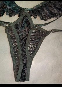 men&#39;s Black  Thong