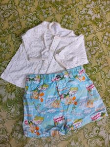 Tops And Shorts Combo