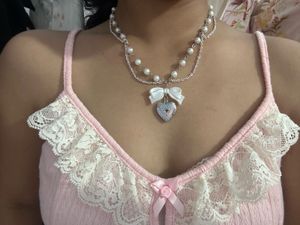 Handmade Beaded Necklace 🌸