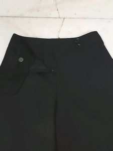 Black Wide Leg Trouser