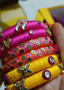 Fancy Thread Bangles