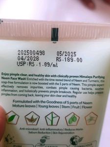 Himalaya Neem Face Wash
