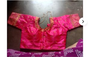 Navy Blue Embroidered Lehenga