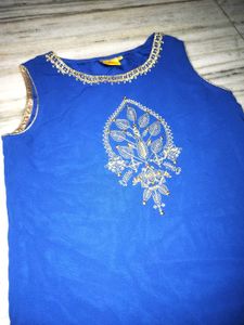 Sleeveless Short Kurti 🎀🪷