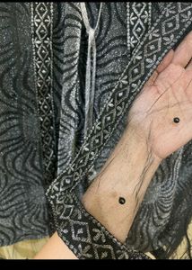 Black &amp; Silver Indian Dress