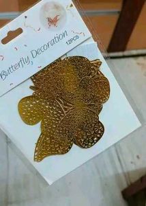Golden Butterfly Wall Decor