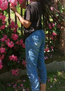 DENIM JOGGERS