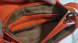 Orange Stylish Sling Bag 🎀