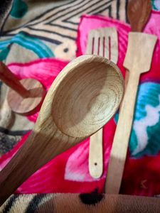 Wood Coocking Utensils.