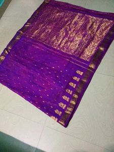 Two Shades Purple Colour Kanchi Pattu Saree
