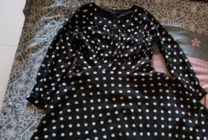 Retro Polka Dot Dress
