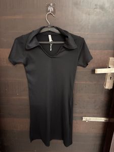 Ribbed Polo dress