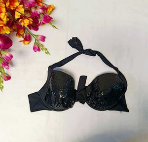 🇳🇿💫♥️ Imported Black Sequin Bikini Top