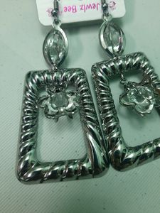Silver Colour Earrings