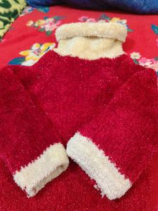 Red Sparkling Sweater