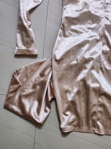 Satin Short Dress