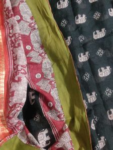 Black Elephant 🐘 Saree