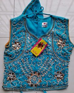 Multicoloured Lehenga Choli