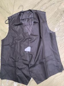 Black 3 Piece Suit😎 (coat, Half Jacket And Pants)