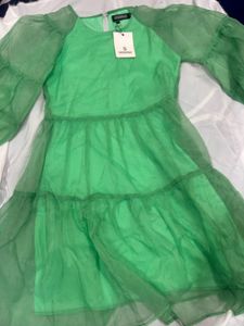 Green Tulle Dress