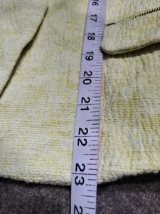 Yellow Structured Blazer