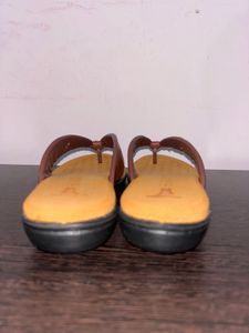 S.B.R. Health Ladies Brown Comfort Slippers