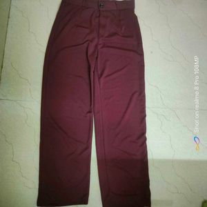 Burgundy Pants