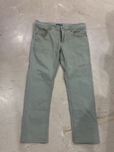 Octave Khaki Colour Tight Fit Jeans