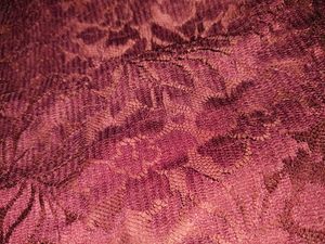 Charming Maroon Self Design Top